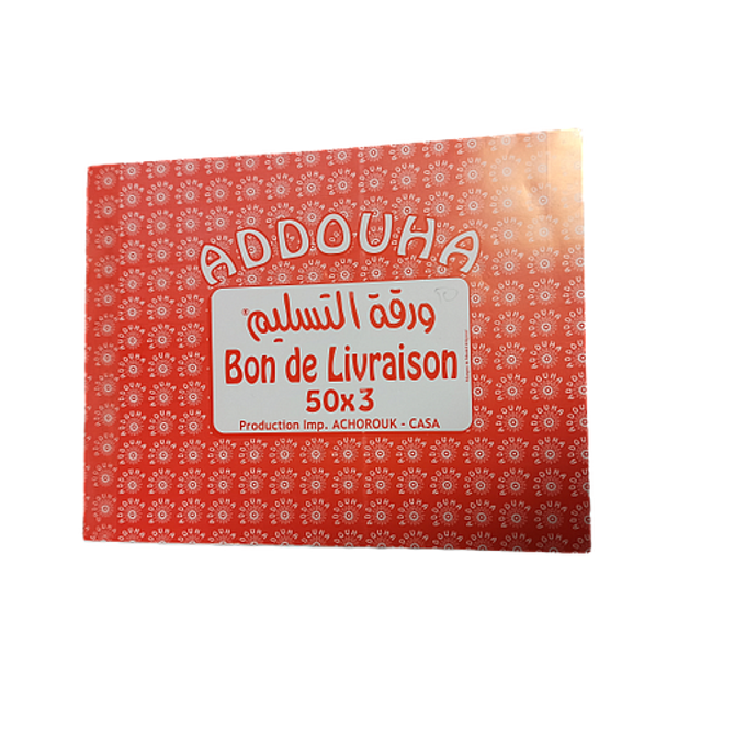 Bon de Livraison 3 Souches ADDOUHA