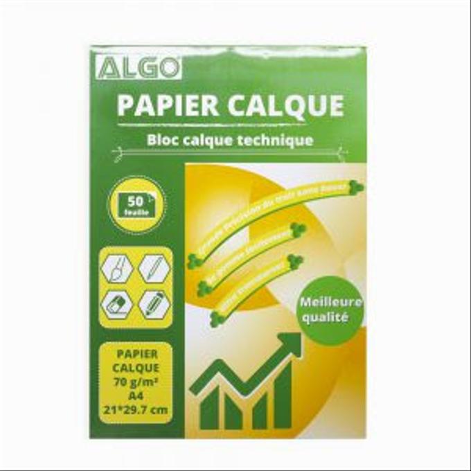 Papier Calque A4 70G ALGO