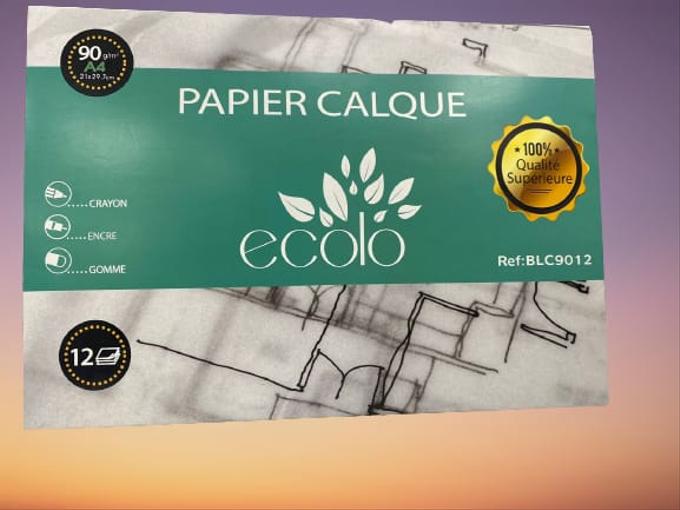 Papier Calque A4 90G ECOLO