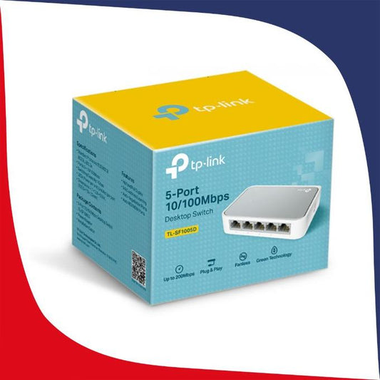 Switch TP-LINK de bureau 5 ports 10/100 Mbps